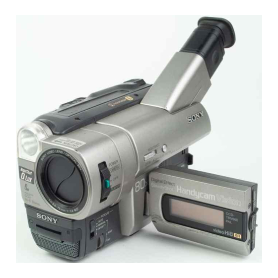動作品　SONY  videoHi8 Handycam  CCD-TRV66SONY