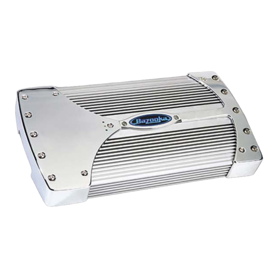 BAZOOKA BA1150 CAR AMPLIFIER BROCHURE & SPECS ManualsLib