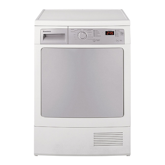 BLOMBERG TKF 1330 DRYER INSTRUCTION MANUAL ManualsLib