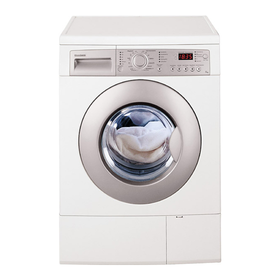 BLOMBERG WAF 1300 WASHER OPERATING INSTRUCTIONS MANUAL | ManualsLib