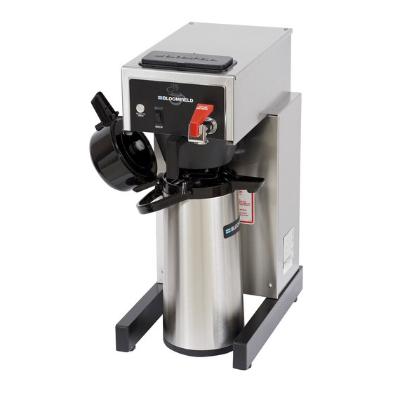 BLOOMFIELD 8782 COFFEE MAKER SPECIFICATIONS ManualsLib