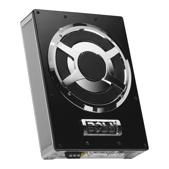 BOSS AUDIO SYSTEMS BASS800 SUBWOOFER USER MANUAL ManualsLib