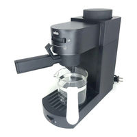 Braun EspressoCappucino E20 Use Instructions