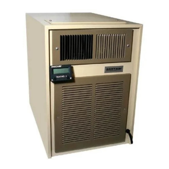 BREEZAIRE WKE 3000 REFRIGERATOR INSTALLATION INSTRUCTIONS MANUAL