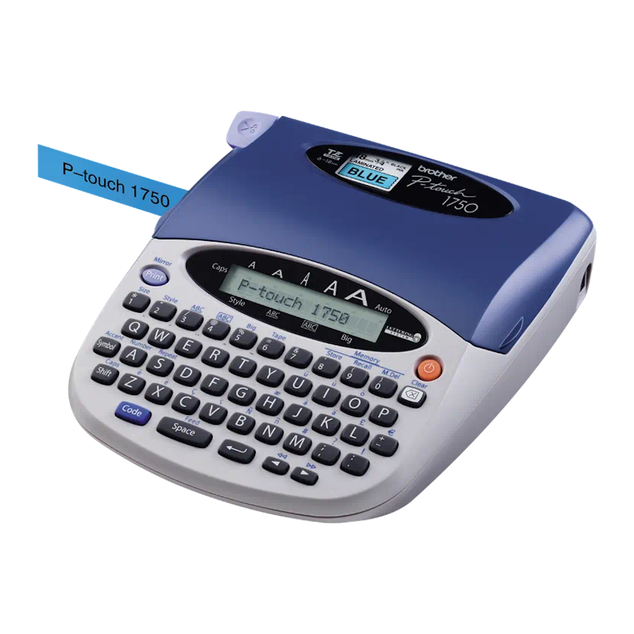 Brother P-Touch PT-1750 