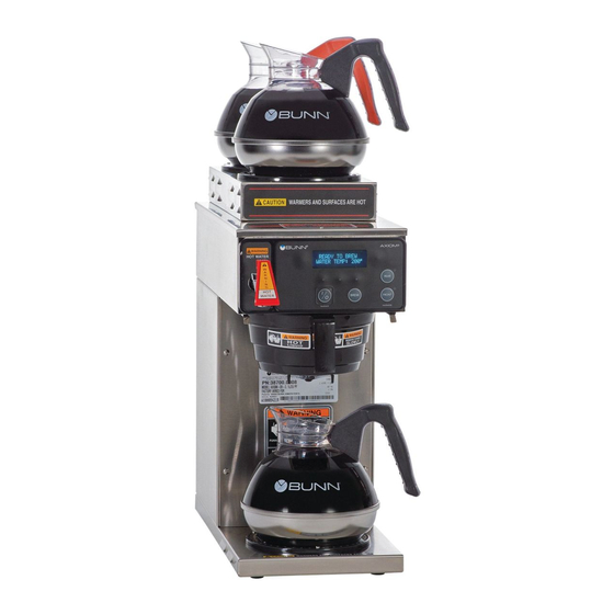 BUNN AXIOM 353 COFFEE MAKER INSTALLATION & OPERATING MANUAL ManualsLib