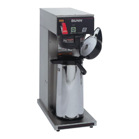 BUNN CDBCDV COFFEE MAKER OPERATING & SERVICE MANUAL ManualsLib