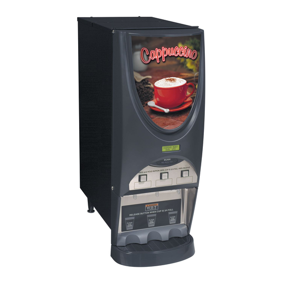 BUNN IMIX3S BEVERAGE DISPENSER ILLUSTRATED PARTS CATALOG ManualsLib