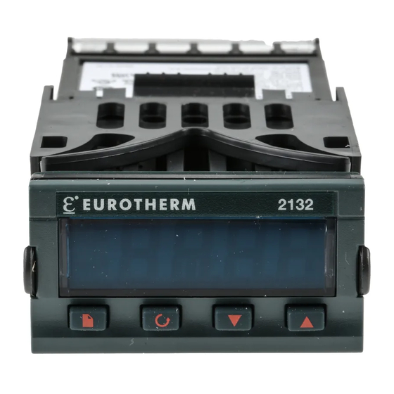 Eurotherm 2132 Operating Instructions