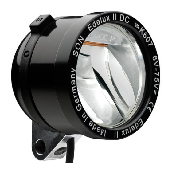 SON Edelux II DC Instructions For Use