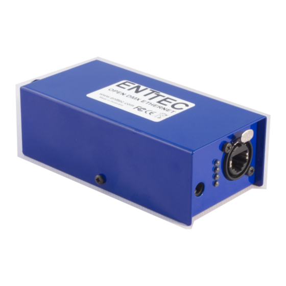 Enttec 70305 User Manual
