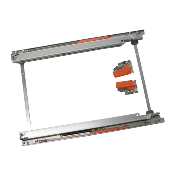 BLUM TANDEM PLUS BLUMOTION 568R QUICK START MANUAL Pdf Download