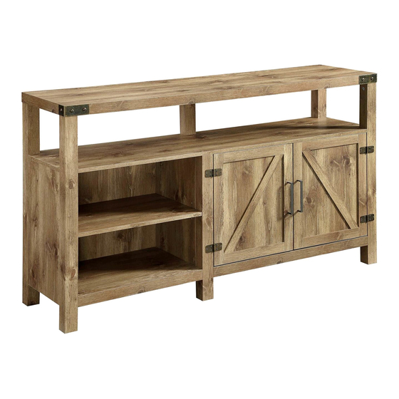 WALKER EDISON W58BDHB ASSEMBLY INSTRUCTIONS MANUAL Pdf Download