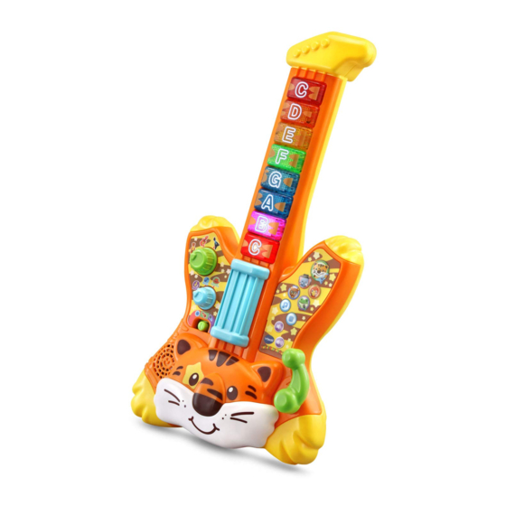 VTECH ZOO JAMZ TIGER ROCK GUITAR INSTRUCTION MANUAL Pdf Download ManualsLib
