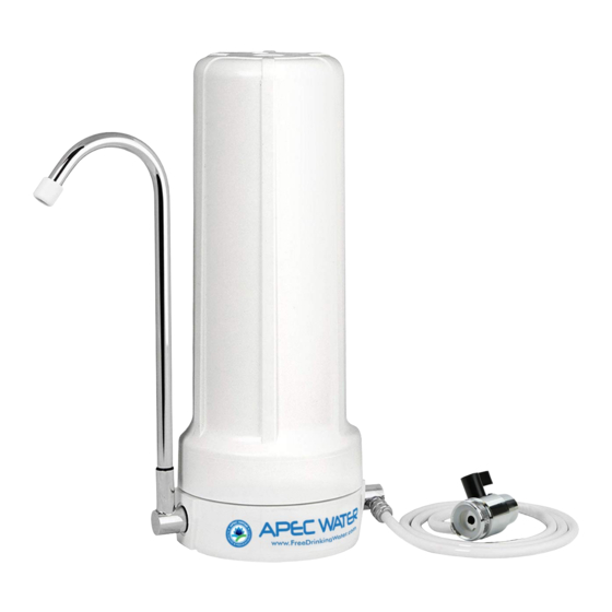 APEC WATER CT SERIES INSTALLATION INSTRUCTIONS & OWNER'S MANUAL Pdf