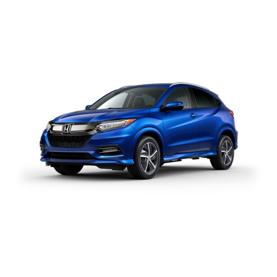 HONDA HRV 2020 OPERATING INSTRUCTIONS MANUAL Pdf Download ManualsLib