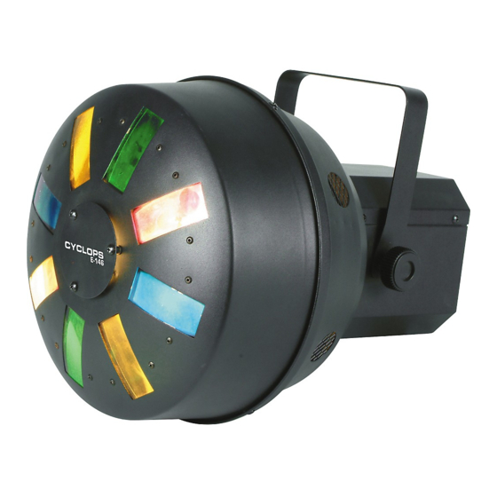 ELIMINATOR LIGHTING E 146 CYCLOPS MANUAL Pdf Download ManualsLib