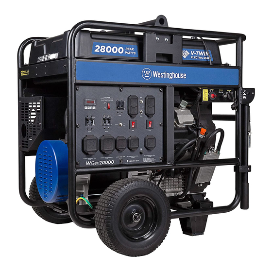 WESTINGHOUSE WGEN20000 USER MANUAL Pdf Download ManualsLib