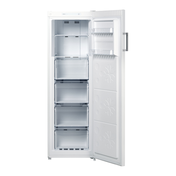 Scandomestic SFS 226 W Upright Freezer Manuals