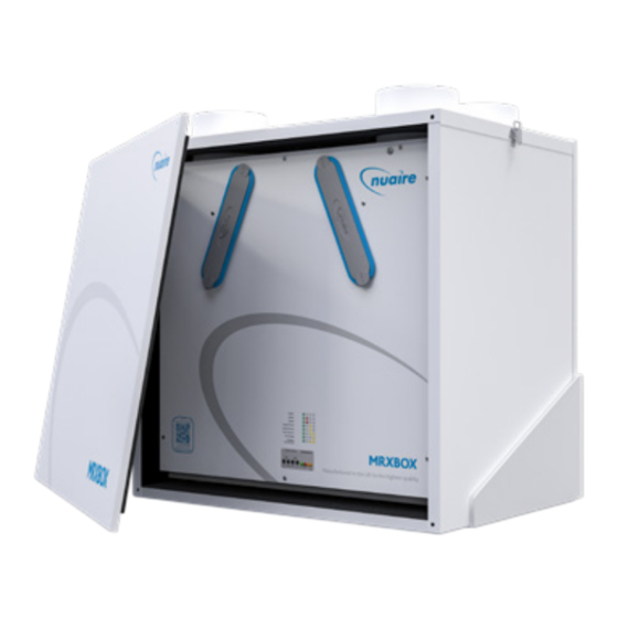 NuAire MRXBOX-ECO Series Installation Manual