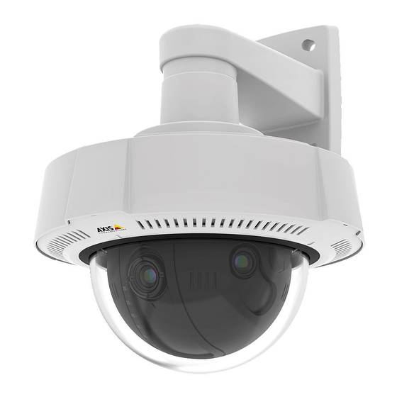 Axis Q3708-PVE User Manual