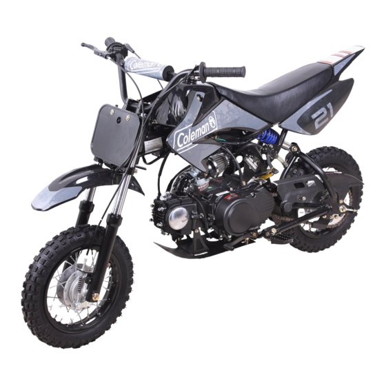 Coleman 70DX 2020 Assembly Instructions