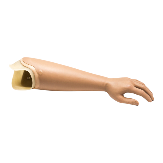Otto Bock Myoelectric Forearm Prosthesis Instructions For Use Manual