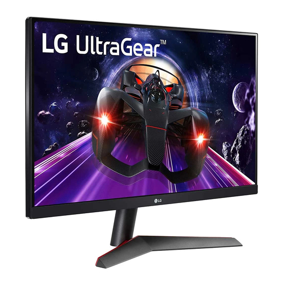 LG UltraGear 24GN600 Quick Start Manual
