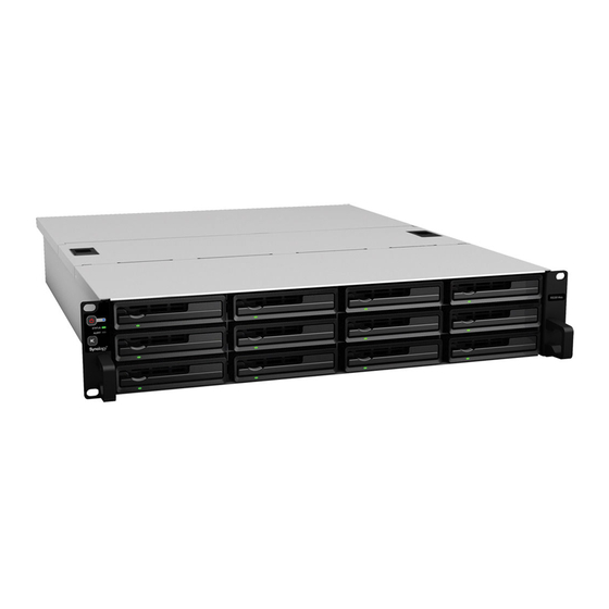 Synology RackStation RS3614RPxs Quick Installation Manual