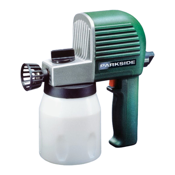 Parkside KH 3114 ELECTRIC SPRAY GUN Manual