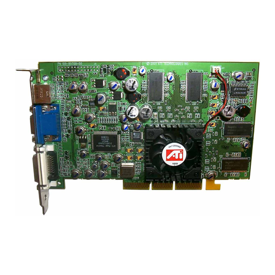 ATI Technologies RADEON 8500 User Manual
