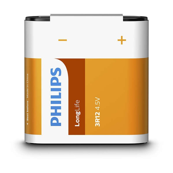 Philips 3R12 Specifications