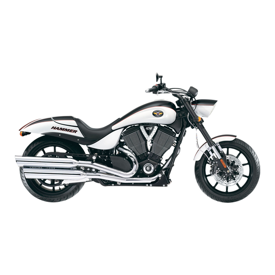 Victory Motorcycles Hammer S 2010 Manuals