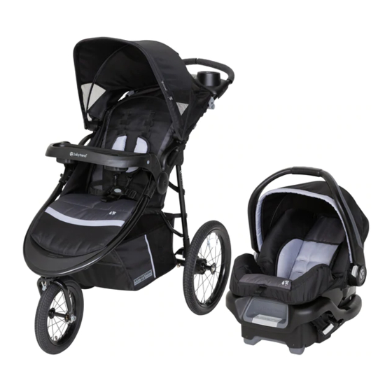 Baby trend on sale cityscape jogger manual