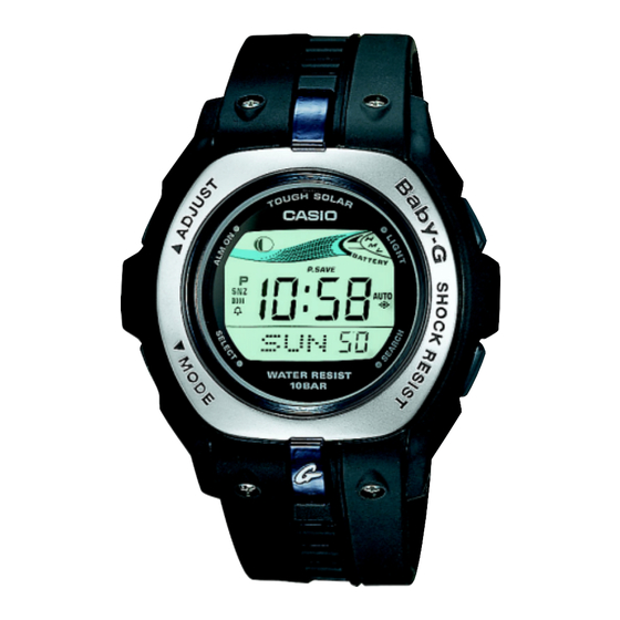 Casio BGX-260 Service Manual & Parts List