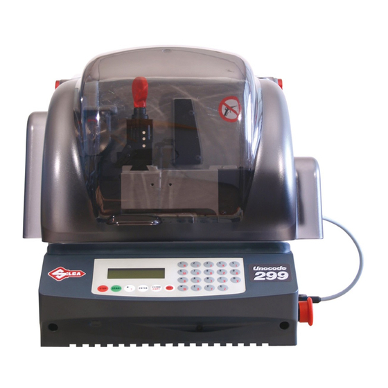Silca Unocode 299 Operating Manual
