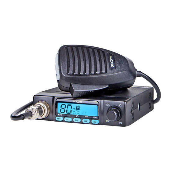 Oricom UHF182 Operating Instructions Manual