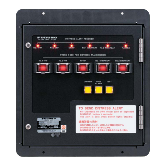 Furuno IC-350 Operator's Manual