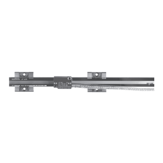 HEIDENHAIN LIP 481 V Mounting Instructions