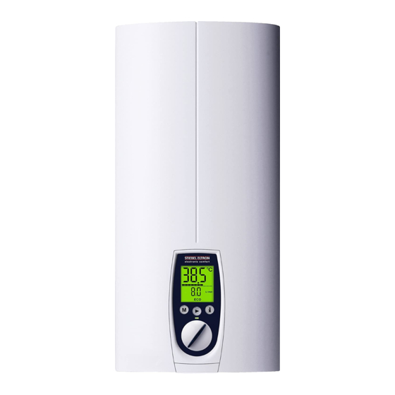 STIEBEL ELTRON DEL 18 SLi Operating And Installation Instructions