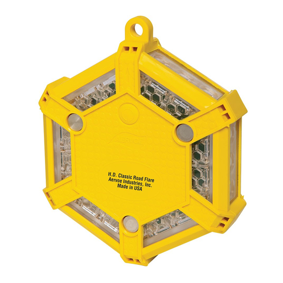 Aervoe Classic Road Flare Operating Instructions