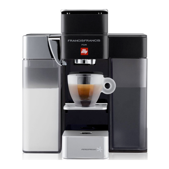 ILLY FRANCISFRANCIS IPERESPRESSO Y5 MILK INSTRUCTION MANUAL Pdf