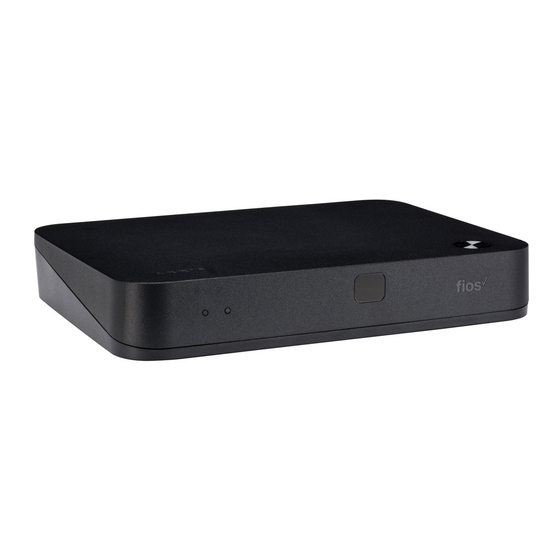 Fios TV One Set-Top Box, Support