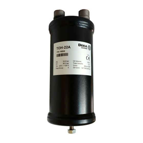 DEKA CONTROLS TOH SERIES INSTALLATION MANUAL Pdf Download ManualsLib