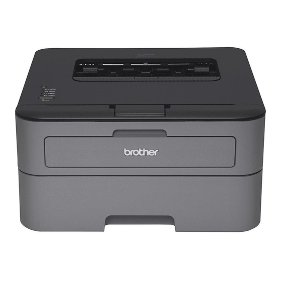 BROTHER HL-L2305W MANUAL Pdf Download | ManualsLib