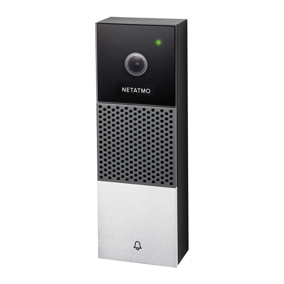 Netatmo Smart Video Doorbell User Manual