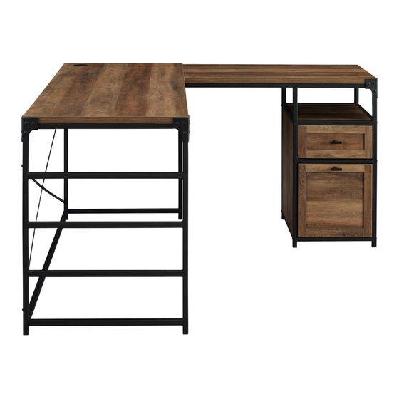 WALKER EDISON DAI2DRL ASSEMBLY INSTRUCTIONS MANUAL Pdf Download