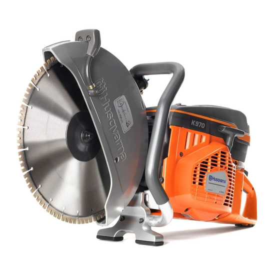HUSQVARNA K970 III MANUAL Pdf Download ManualsLib
