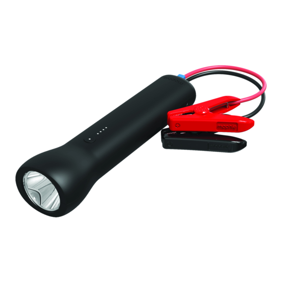 MOPHIE POWERSTATION GO RUGGED FLASHLIGHT OPERATING INSTRUCTIONS MANUAL