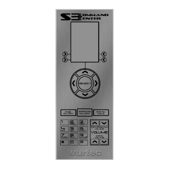 Wurtec S3 Instructions Manual